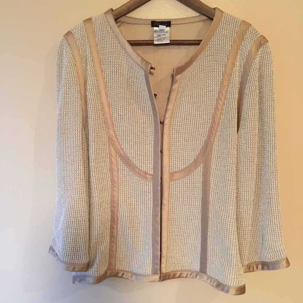 ESCADA Silk Lined Lightweight Sweater